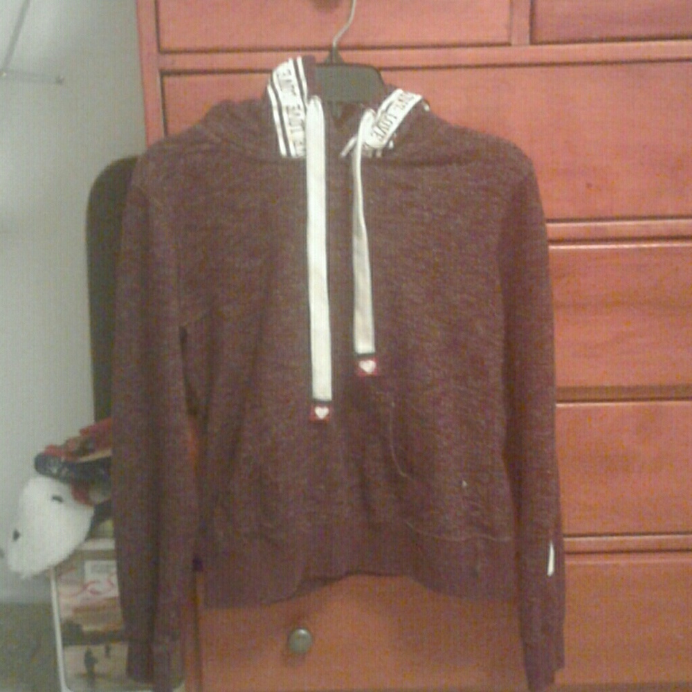 Women's small LOVE hoodie